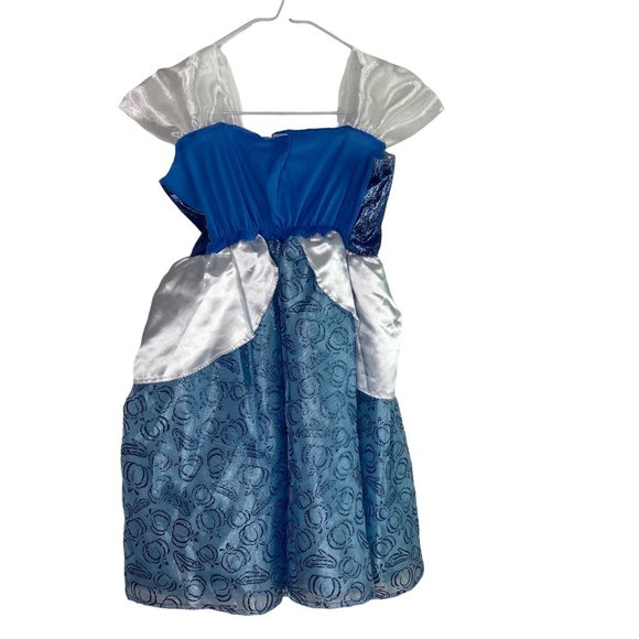 Disney Cinderella Dress Up Play Size 4 - 6X Blue - Picture 3 of 6
